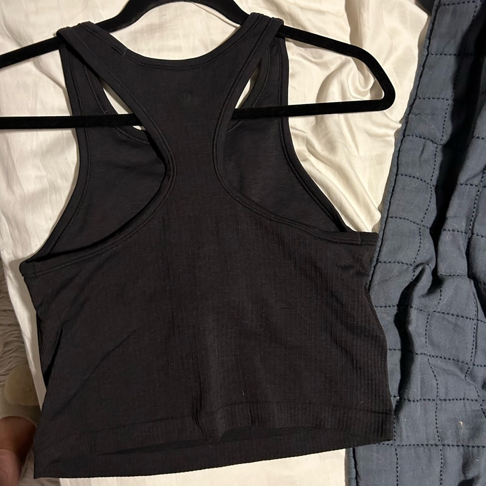 Lululemon ebb to street cropped tank